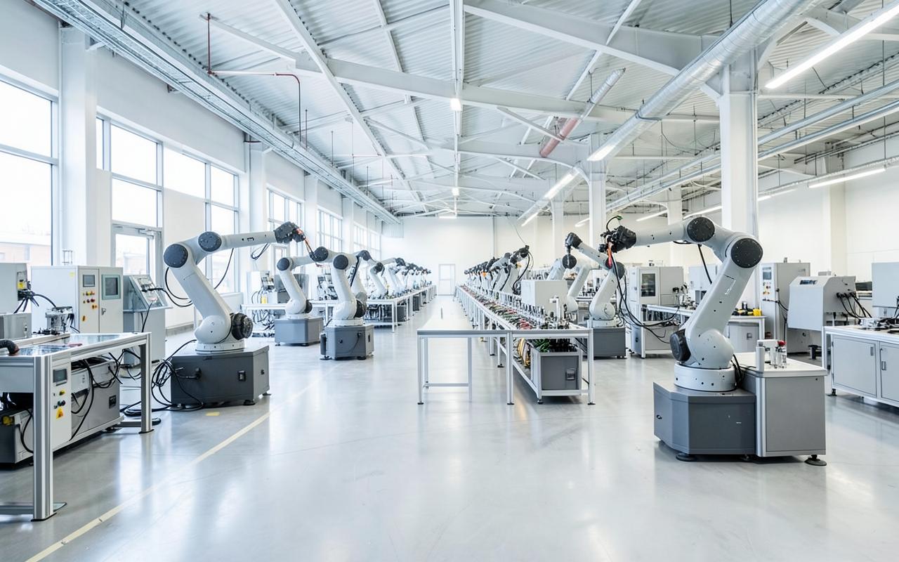 Fabrika üretim hattı